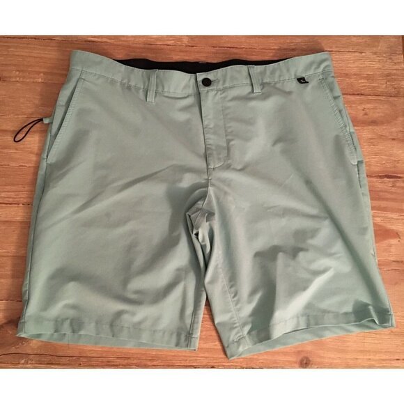 Polo Ralph Lauren Swimwear Board Shorts Aqua Green Men’s 38 Stretch - Picture 2 of 7